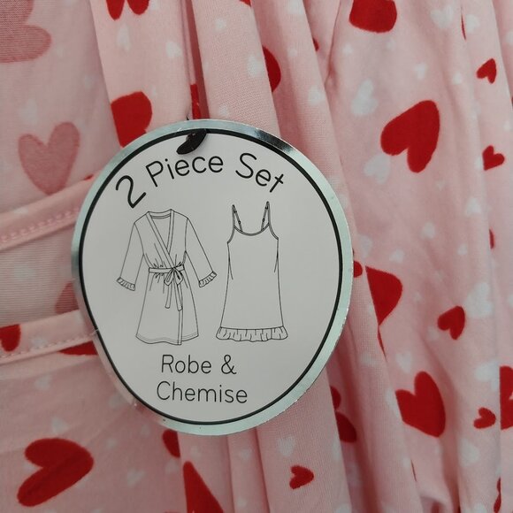 Rene Rofe 2 Piece Set Robe & Chemise - Picture 4 of 11